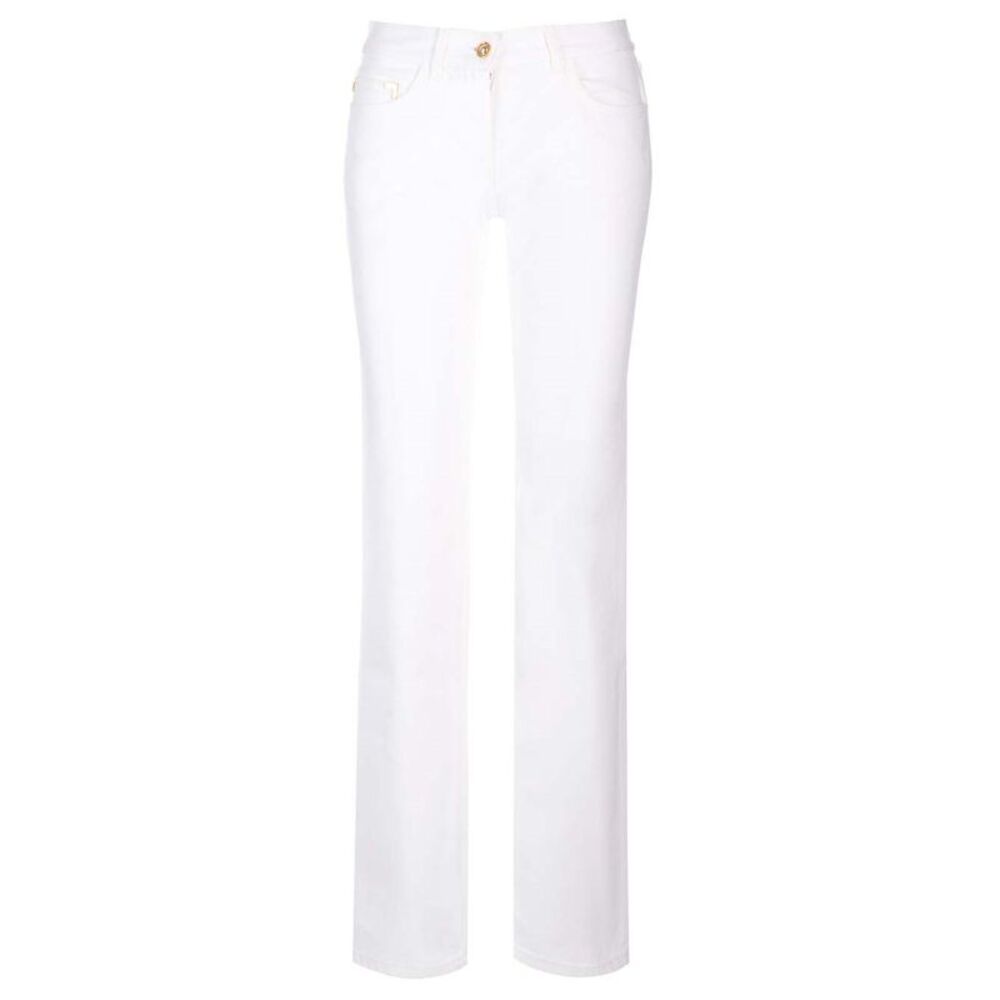 Palm Angels Women Straight Leg Jeans